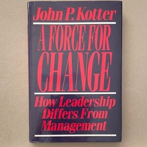 A Force for Change Hardcover Book